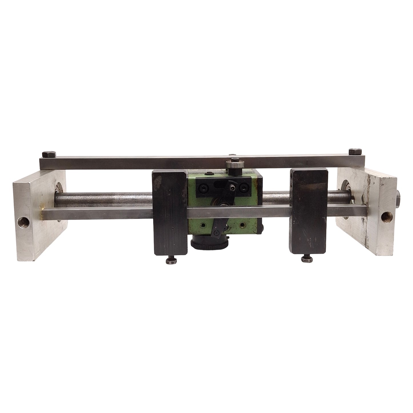 Used KMK LW-201 Linear Bi-Directional Gearbox ø20mm Bore, 0.8-8mm Pitch, 70N Thrust
