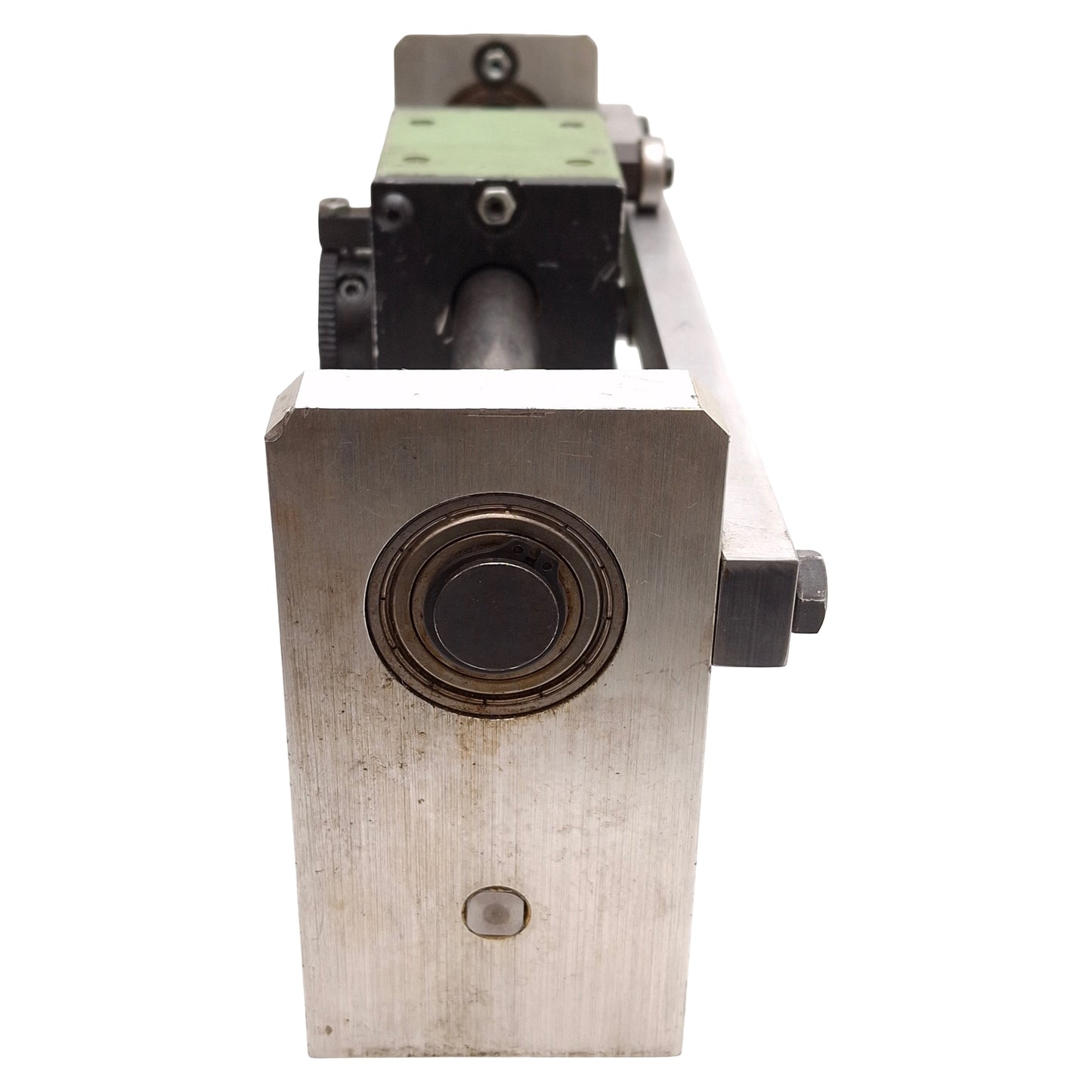 Used KMK LW-201 Linear Bi-Directional Gearbox ø20mm Bore, 0.8-8mm Pitch, 70N Thrust