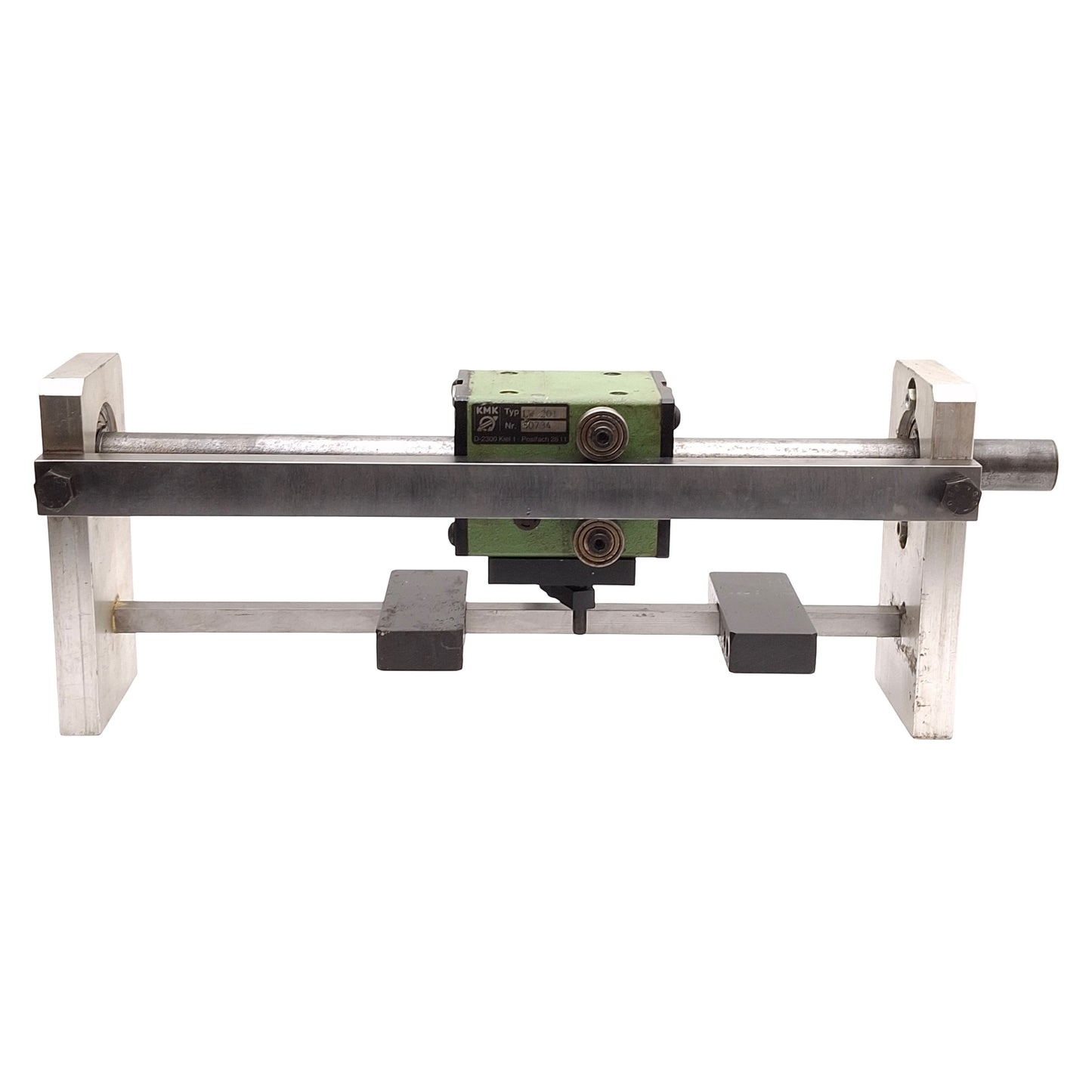 Used KMK LW-201 Linear Bi-Directional Gearbox ø20mm Bore, 0.8-8mm Pitch, 70N Thrust
