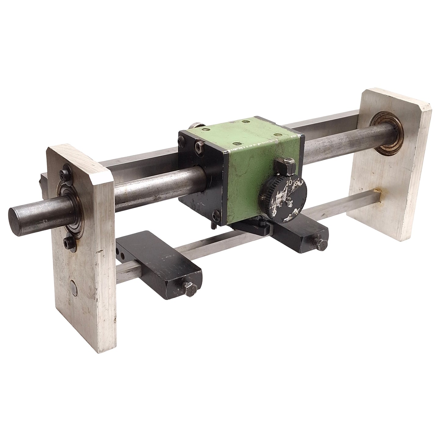 Used KMK LW-201 Linear Bi-Directional Gearbox ø20mm Bore, 0.8-8mm Pitch, 70N Thrust