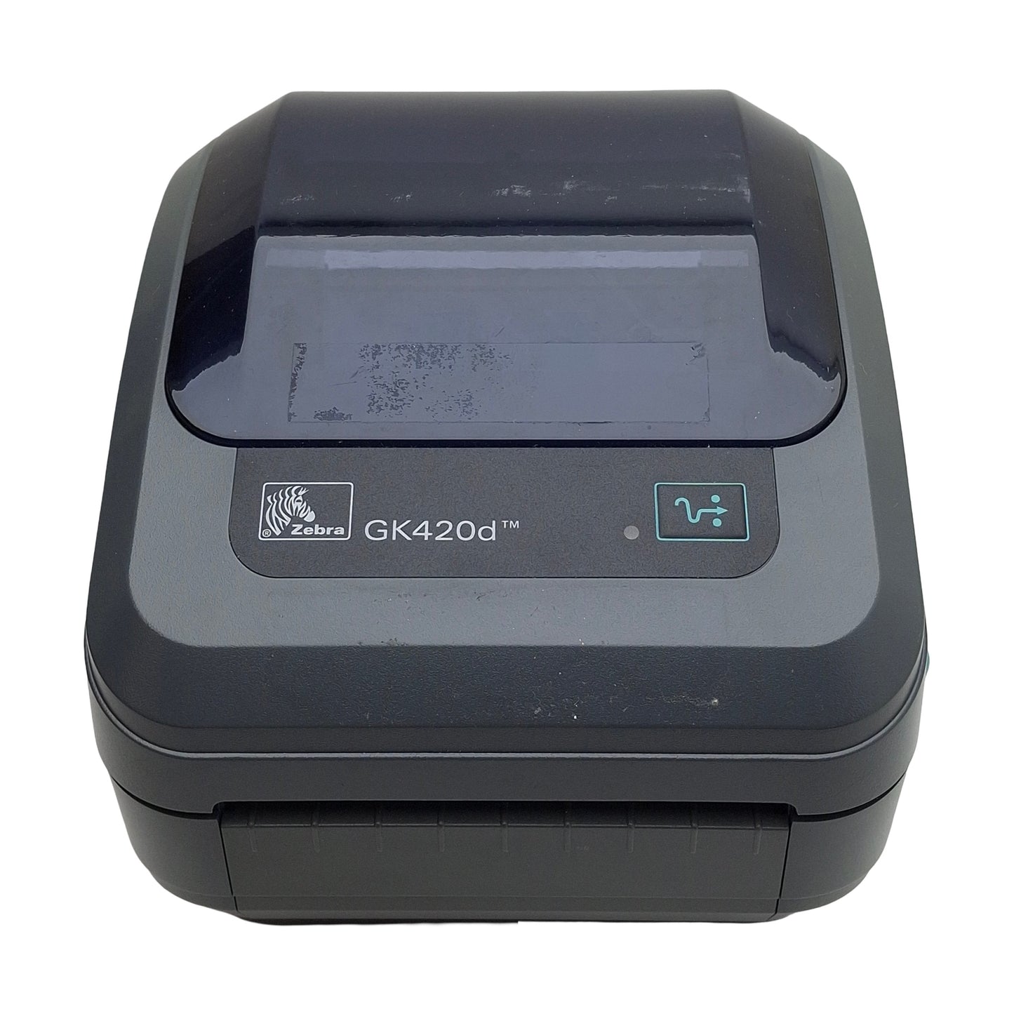Used Zebra GK42-202210-000 GK420D Thermal Barcode Printer, 203dpi, 4in Width, 24VDC