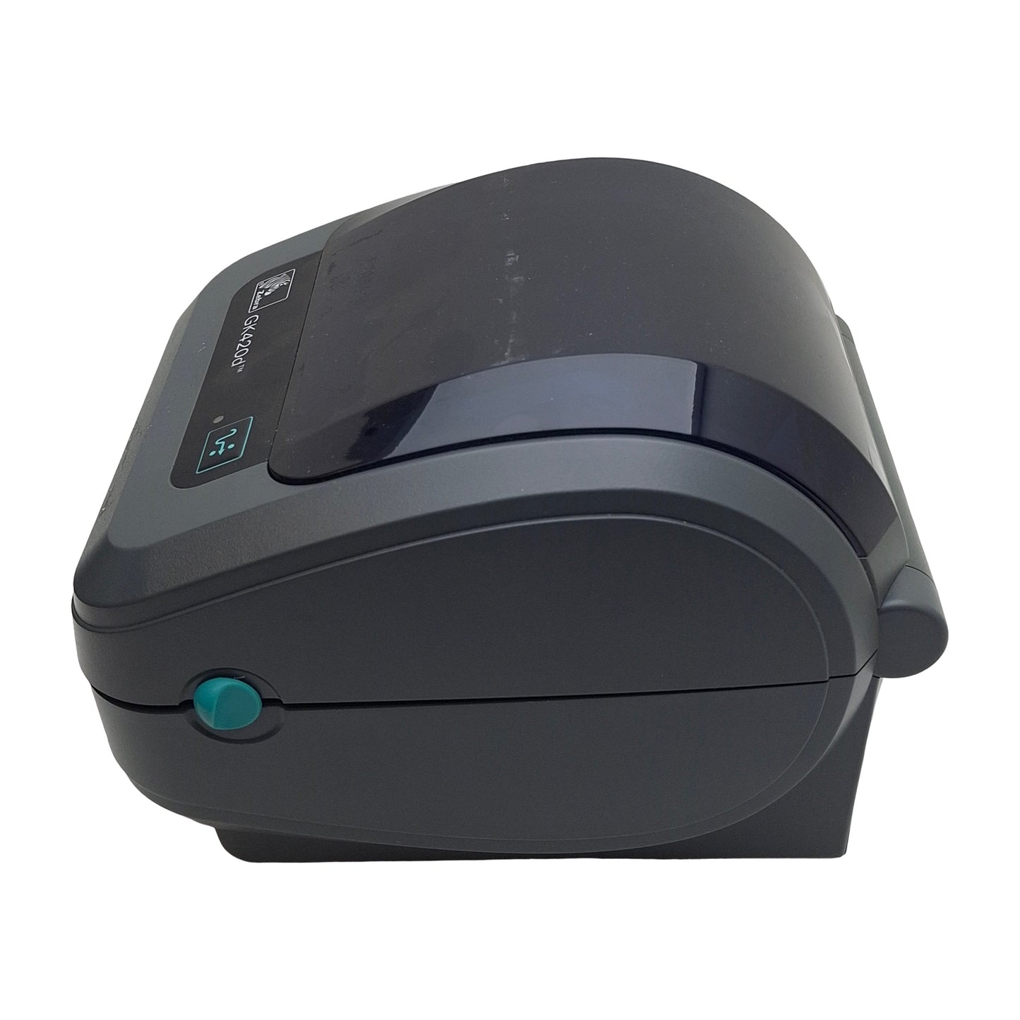 Used Zebra GK42-202210-000 GK420D Thermal Barcode Printer, 203dpi, 4in Width, 24VDC
