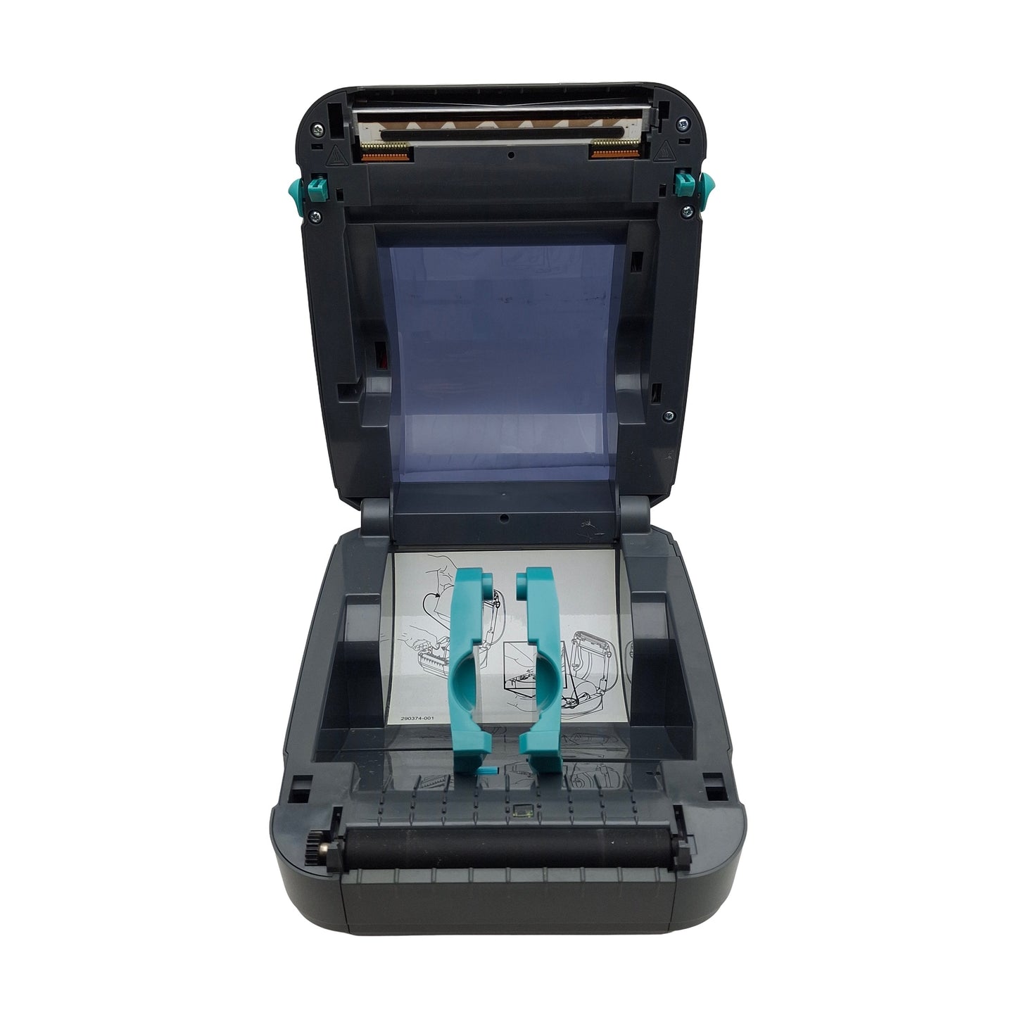 Used Zebra GK42-202210-000 GK420D Thermal Barcode Printer, 203dpi, 4in Width, 24VDC