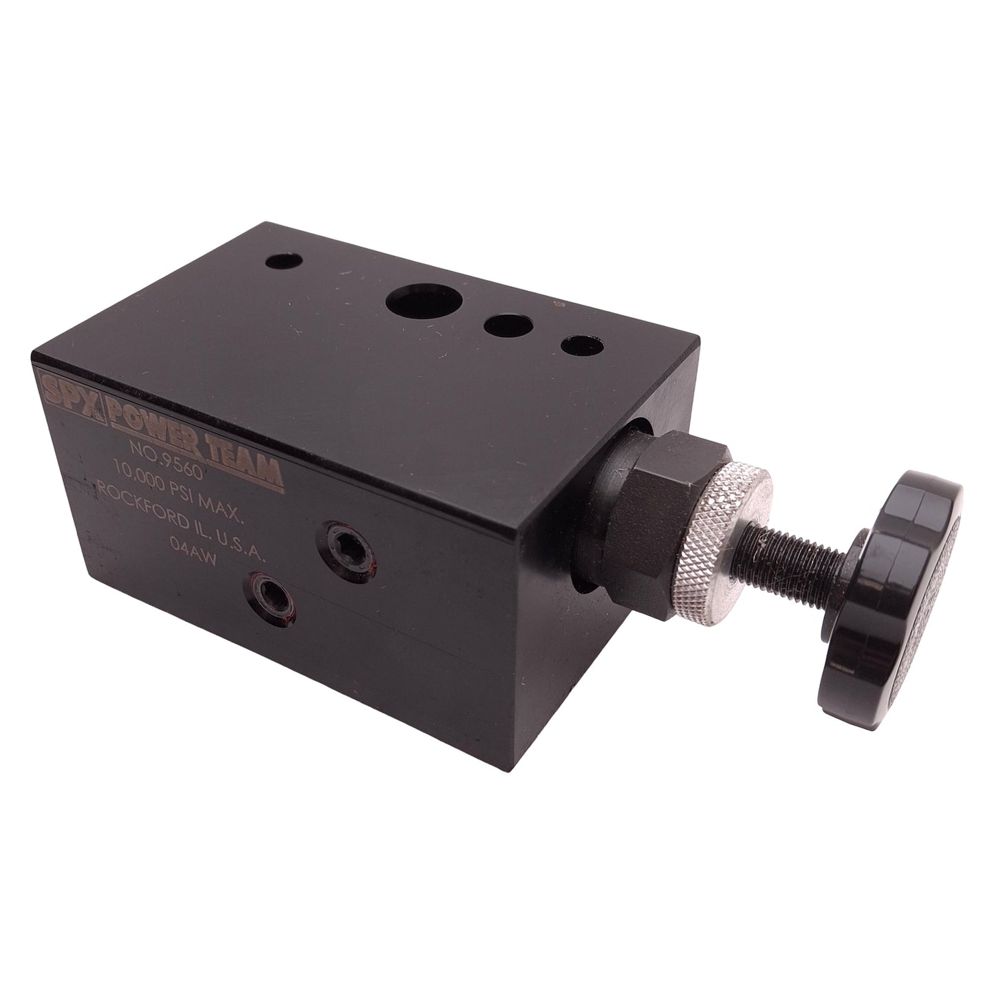 Used Power Team 9560 Electric Pressure Regulator For PE10 & PR10 Hydraulic Pump