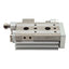 Used SMC MXQ8L-20 Pneumatic Precision Slide Table, ø8mm Bore, 20mm Stroke, 0.7MPa, M5