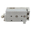 Used SMC MXQ8L-20 Pneumatic Precision Slide Table, ø8mm Bore, 20mm Stroke, 0.7MPa, M5