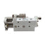 Used SMC MXQ8L-20 Pneumatic Precision Slide Table, ø8mm Bore, 20mm Stroke, 0.7MPa, M5