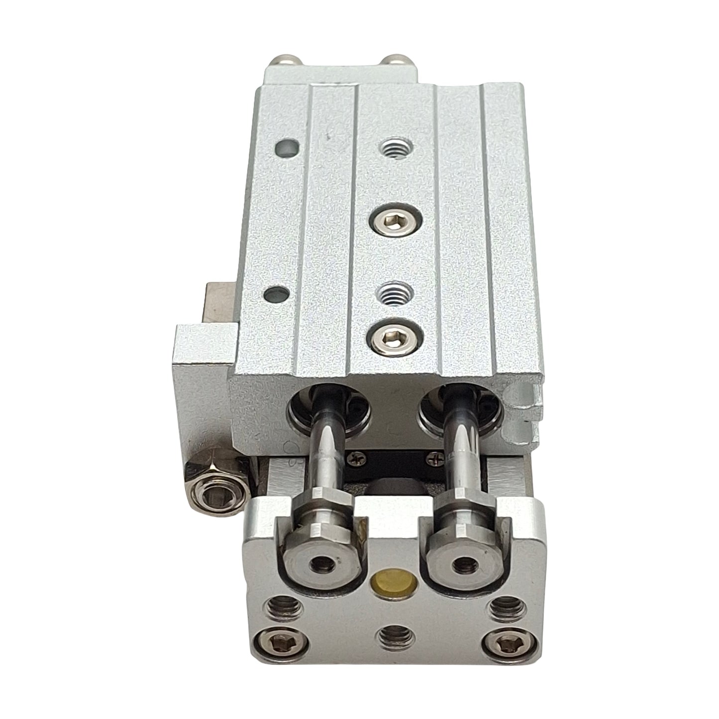 Used SMC MXQ8L-20 Pneumatic Precision Slide Table, ø8mm Bore, 20mm Stroke, 0.7MPa, M5