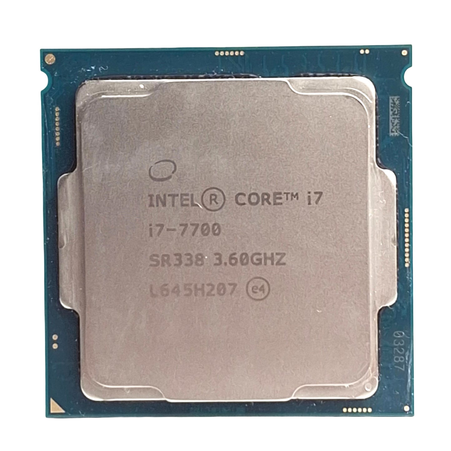 Used Intel i7-7700 CPU Processor, 3.6GHz/4.2GHz Turbo, 4 Core 8 Thread, LGA1151