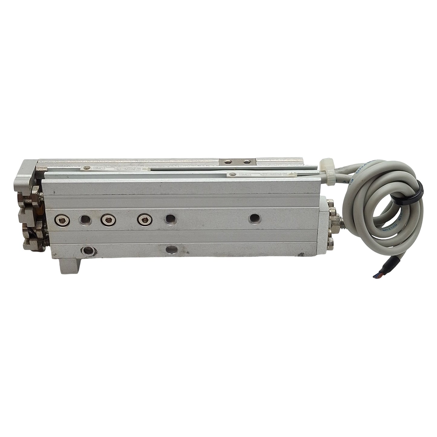 Used SMC MXQ6-50C-M9N Pneumatic Precision Slide Table, ø6mm Bore, 50mm Stroke, M5x0.8
