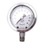 Used NOSHOK 25-400-60-psi Air Pressure Gauge, 2-1/2in Face, 0-60psi, 1/4in NPT