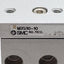 Used SMC MXU10-10 Pneumatic Compact Slide Table, ø10mm Bore, 10mm Stroke, M5, 0.7MPa