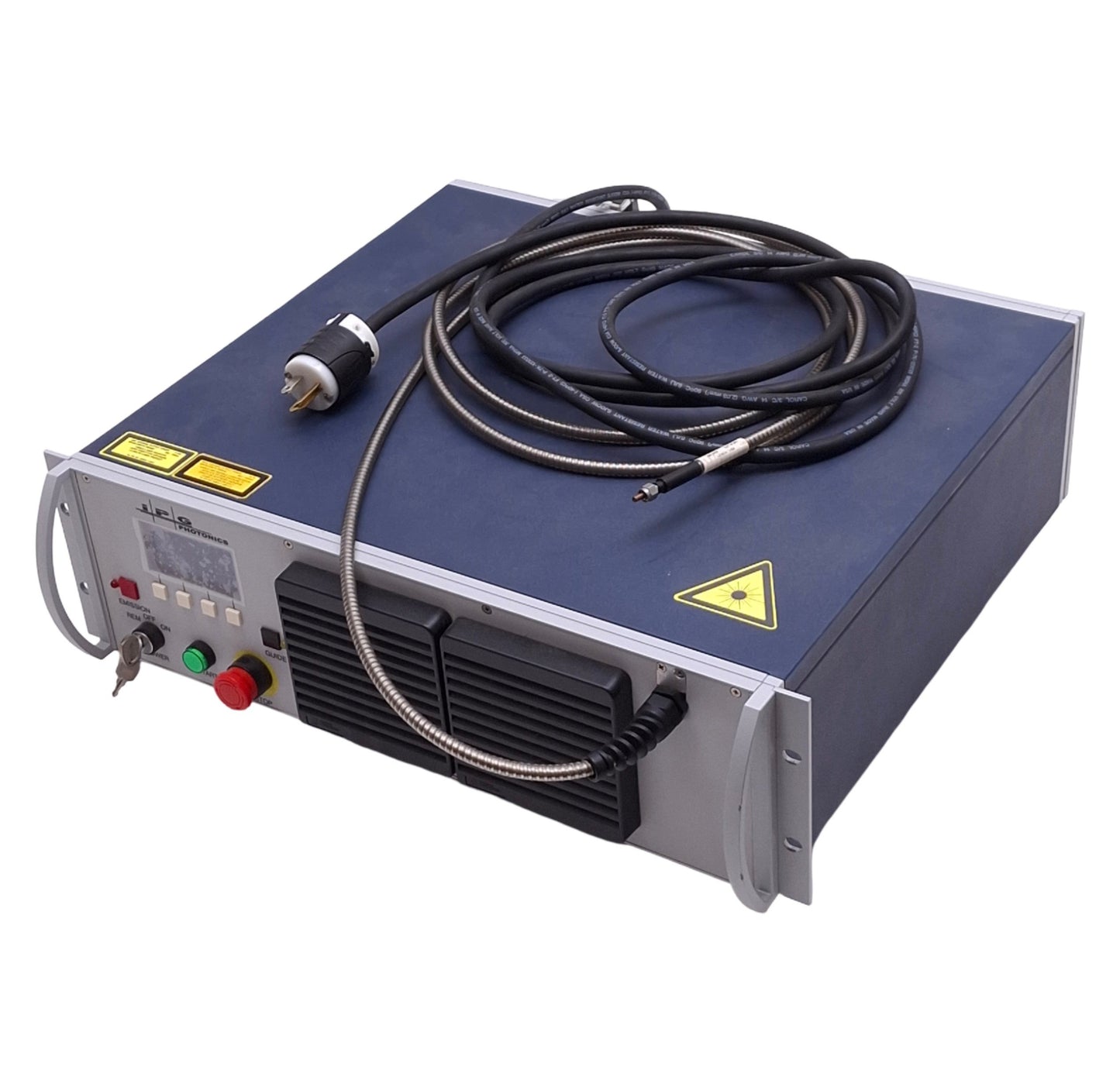 Used IPG Photonics DLR-5-980 Diode Laser Rack, 5W 980nm, 100-240VAC, 19" 3U Mount