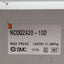 Used SMC NCDQ2A20-10D Compact Cylinder, ø20mm Bore, 10mm Stroke, M5 x 0.8, 1.0MPa