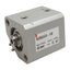 Used SMC NCDQ2A20-10D Compact Cylinder, ø20mm Bore, 10mm Stroke, M5 x 0.8, 1.0MPa