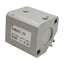 Used SMC NCDQ2A20-10D Compact Cylinder, ø20mm Bore, 10mm Stroke, M5 x 0.8, 1.0MPa