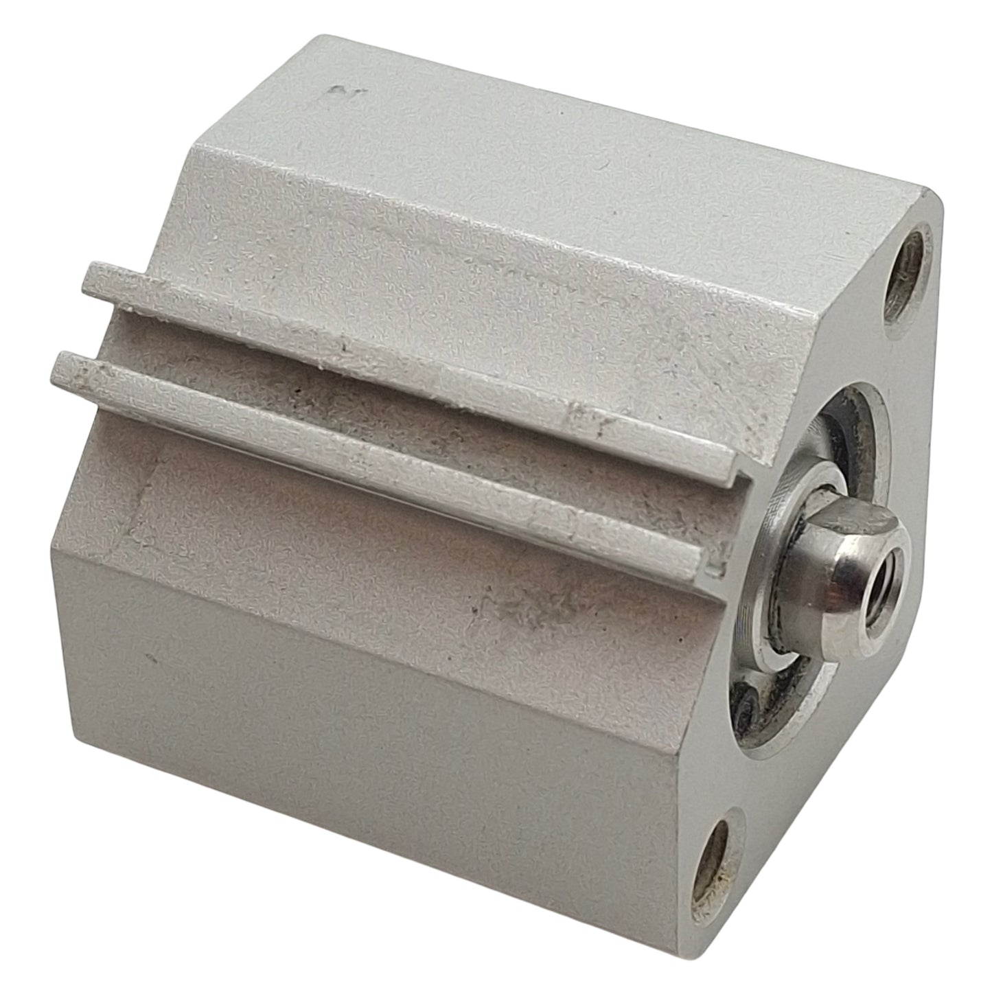 Used SMC NCDQ2A20-10D Compact Cylinder, ø20mm Bore, 10mm Stroke, M5 x 0.8, 1.0MPa
