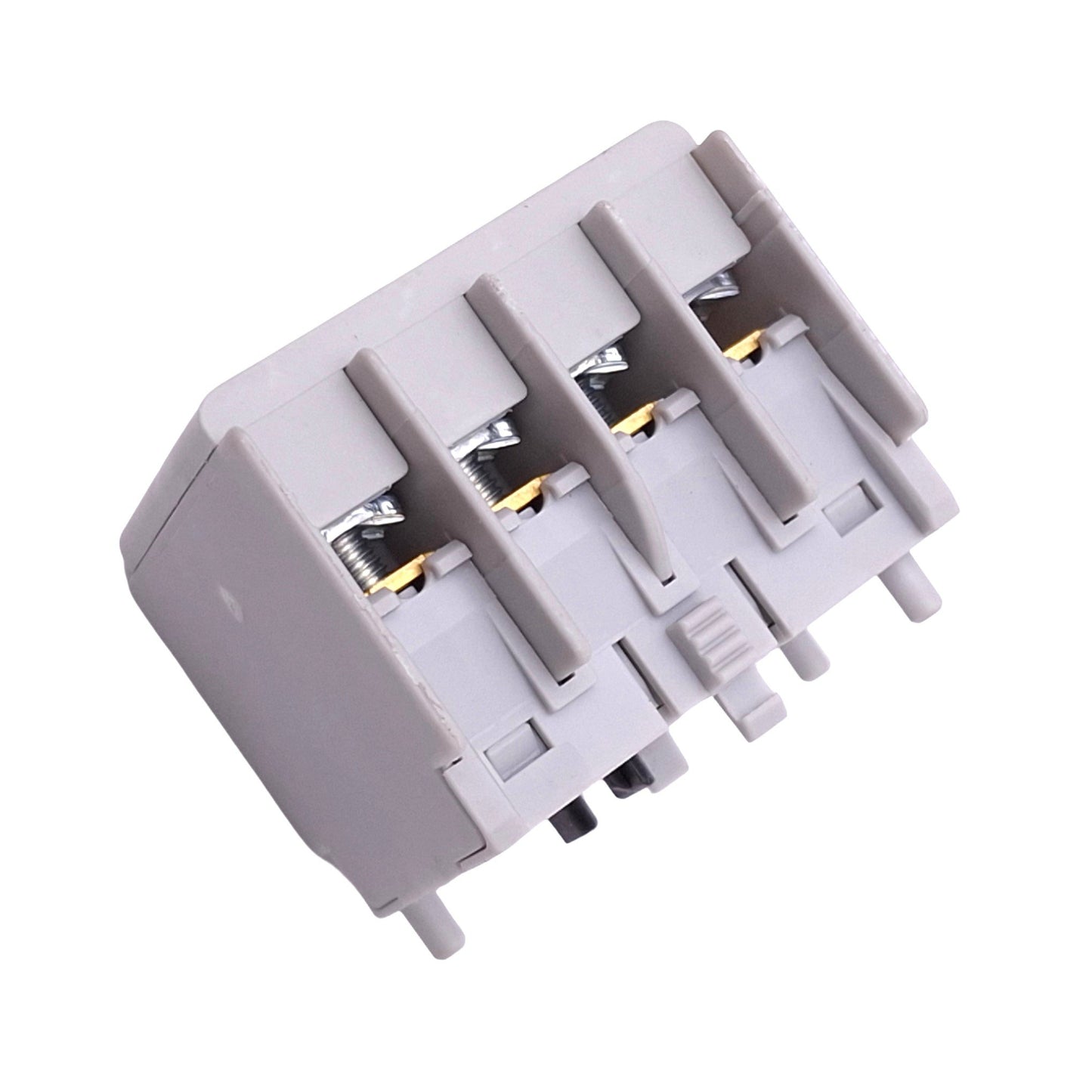 Used Allen Bradley 100-KFC31 A Auxiliary Contact Block, 3NO 1NC, 600VAC 10A Max