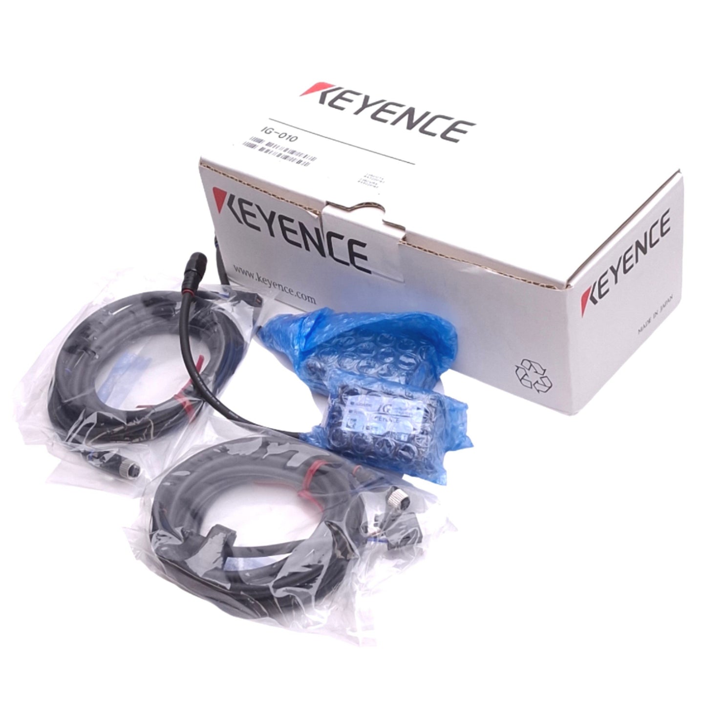 New Keyence IG-010 Intelligent-G Laser Sensor Head, 660nm, 10mm Range, 10-30VDC