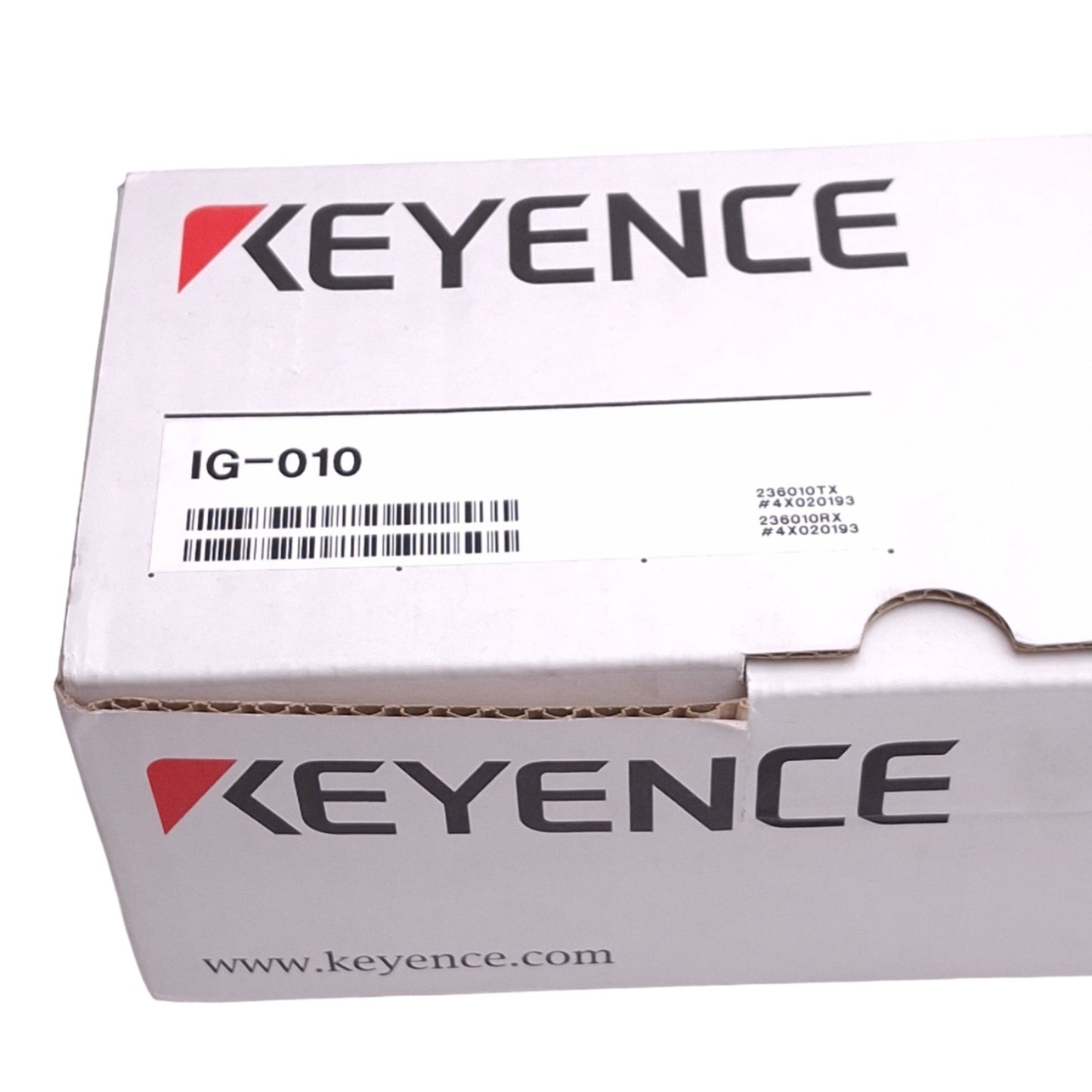 New Keyence IG-010 Intelligent-G Laser Sensor Head, 660nm, 10mm Range, 10-30VDC