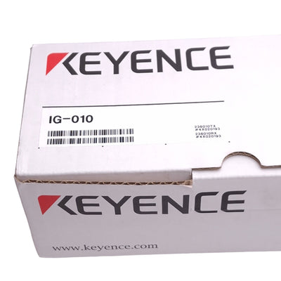 New Keyence IG-010 Intelligent-G Laser Sensor Head, 660nm, 10mm Range, 10-30VDC