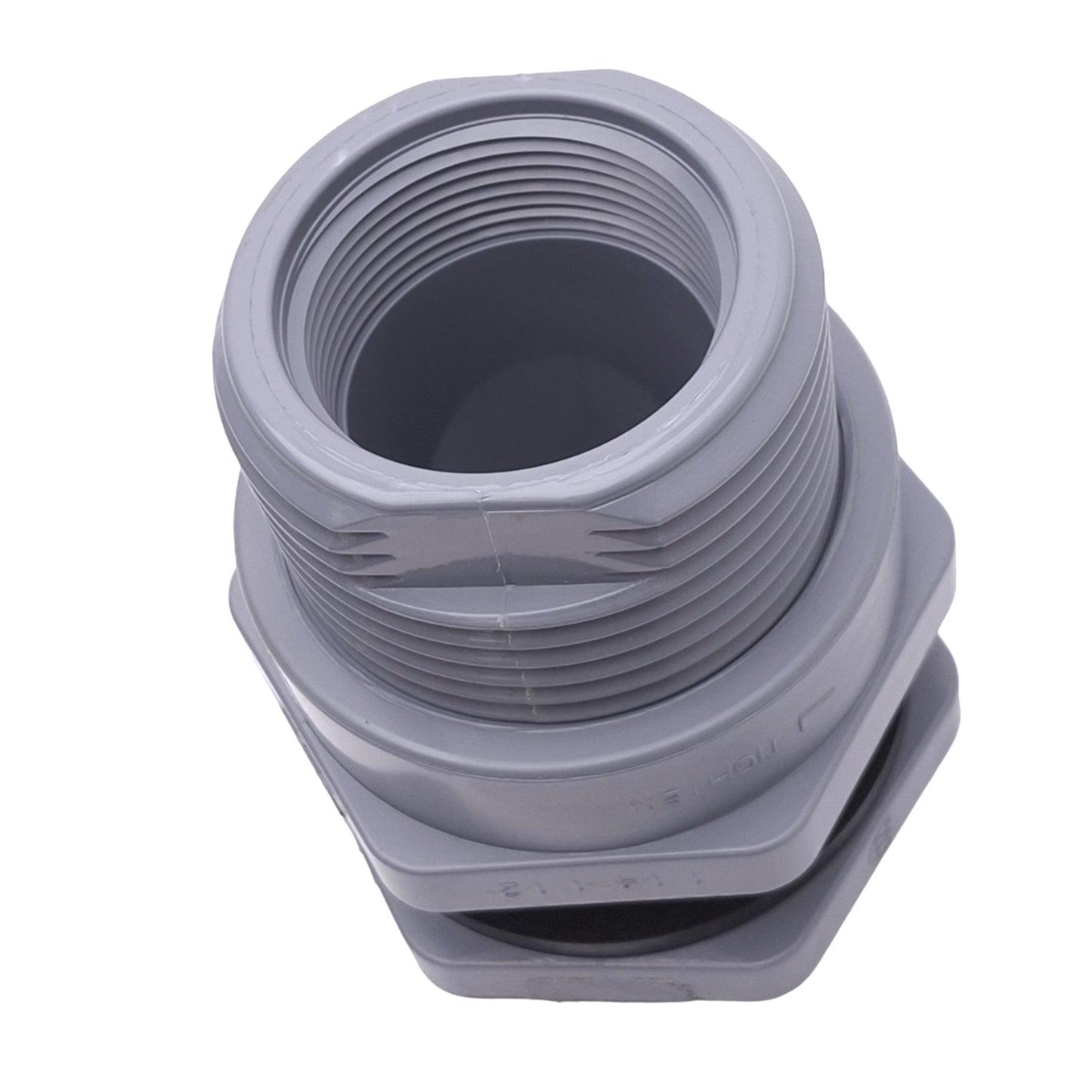 New Hayward BFA2015CES CPVC Bulkhead Fitting, 1-1/2in NPT, 4in Length, 150psi Max