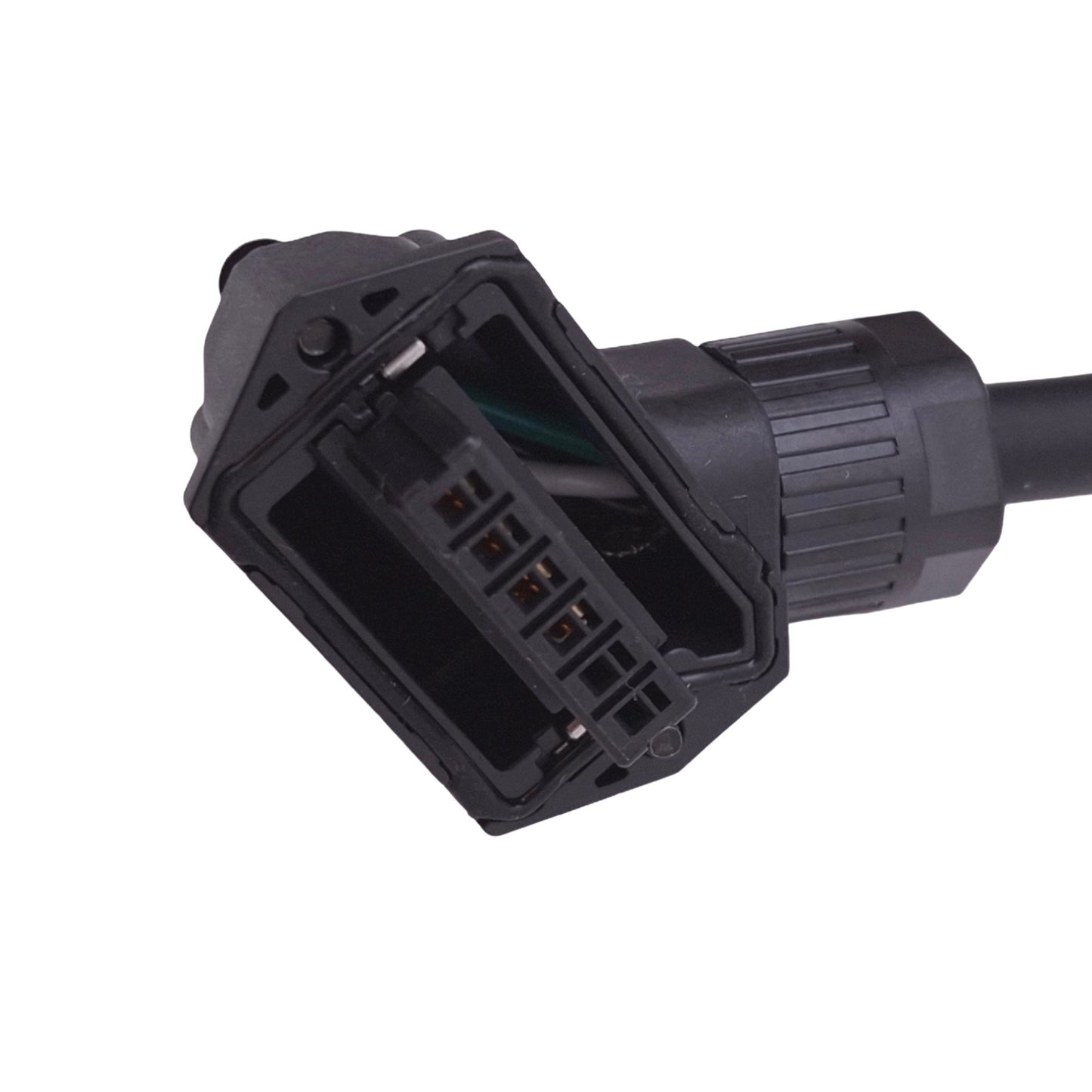 Used Yaskawa 60010 SPARE(200~400W) Power Cable, 4-Pole, 6-Pin Male, 4m Length