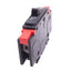 Used Square D QOU120 Circuit Breaker, 1-Pole, 20A, 120/240VAC Max, DIN Rail