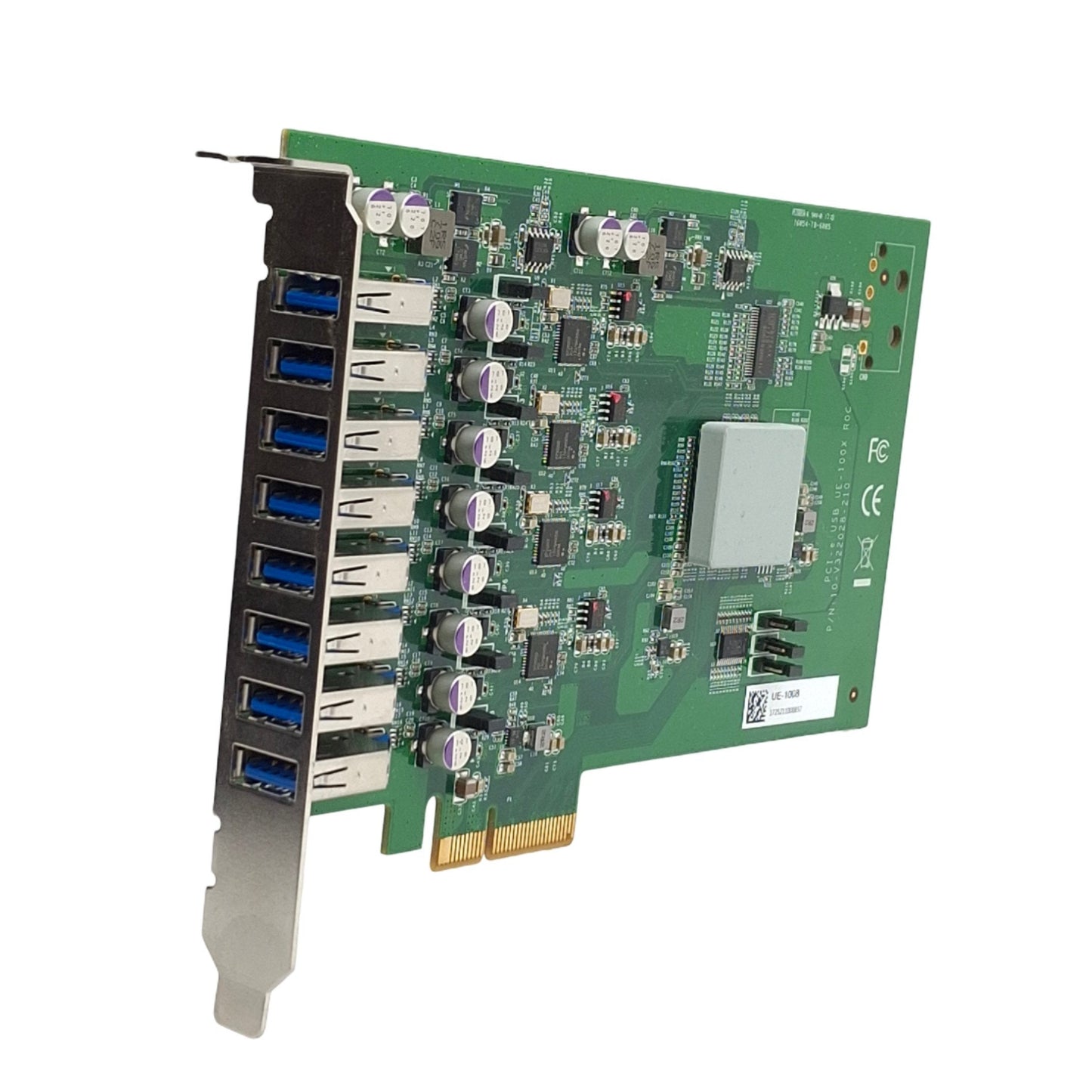 Used PCI-e USB UE-100X ROC 10-V322028-210 8-Port Acquisition Card, USB-B