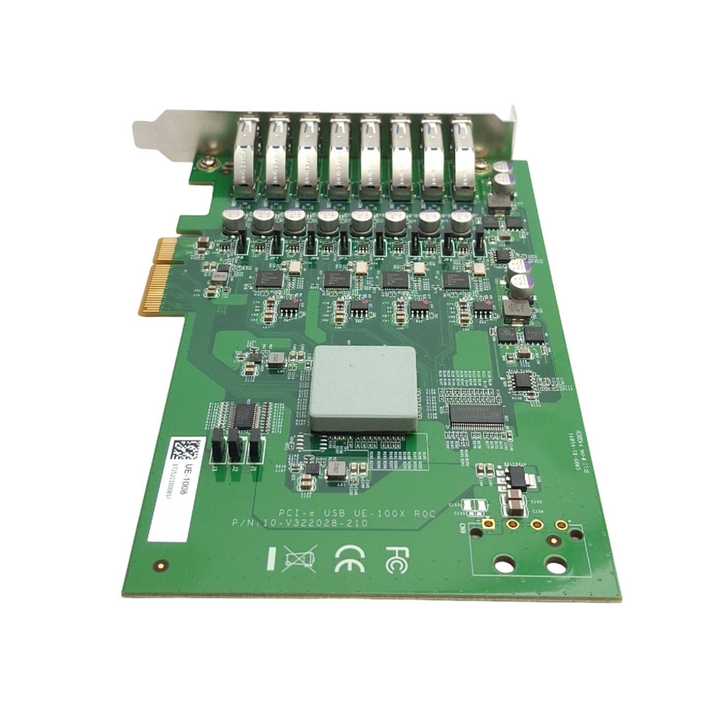 Used PCI-e USB UE-100X ROC 10-V322028-210 8-Port Acquisition Card, USB-B