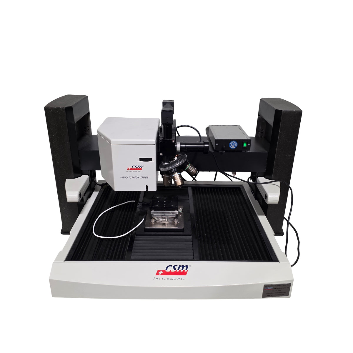 Used CSM Instruments Open Platform With Nano Scratch Testing System 10μN to 1N 120VAC