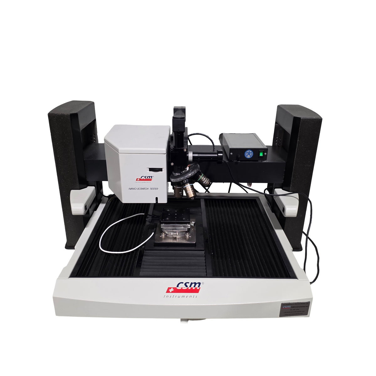 Used CSM Instruments Open Platform With Nano Scratch Testing System 10μN to 1N 120VAC