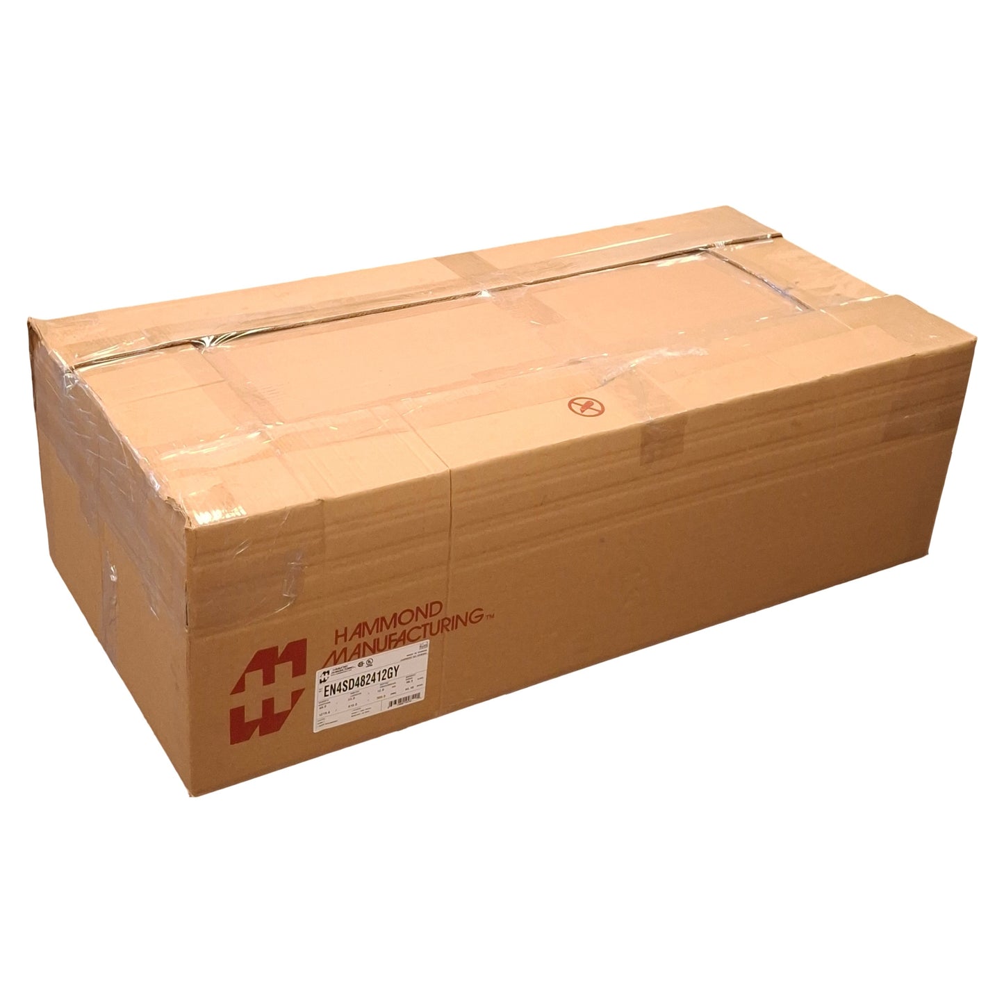 New Hammond EN4SD482412GY Light Gray Steel Enclosure, 48in H x 24in W x 12in D