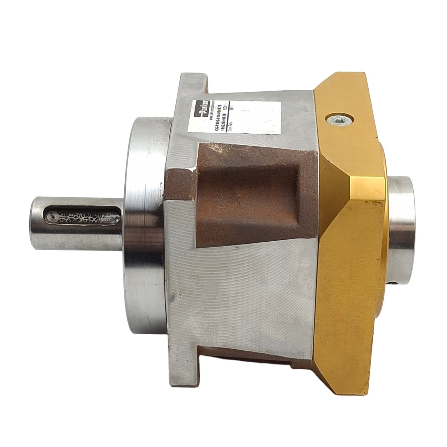 Used Parker CG-PS90-010-800076 Gen 2 Stealth Helical Planetary Gearhead 10:1, 3500RPM