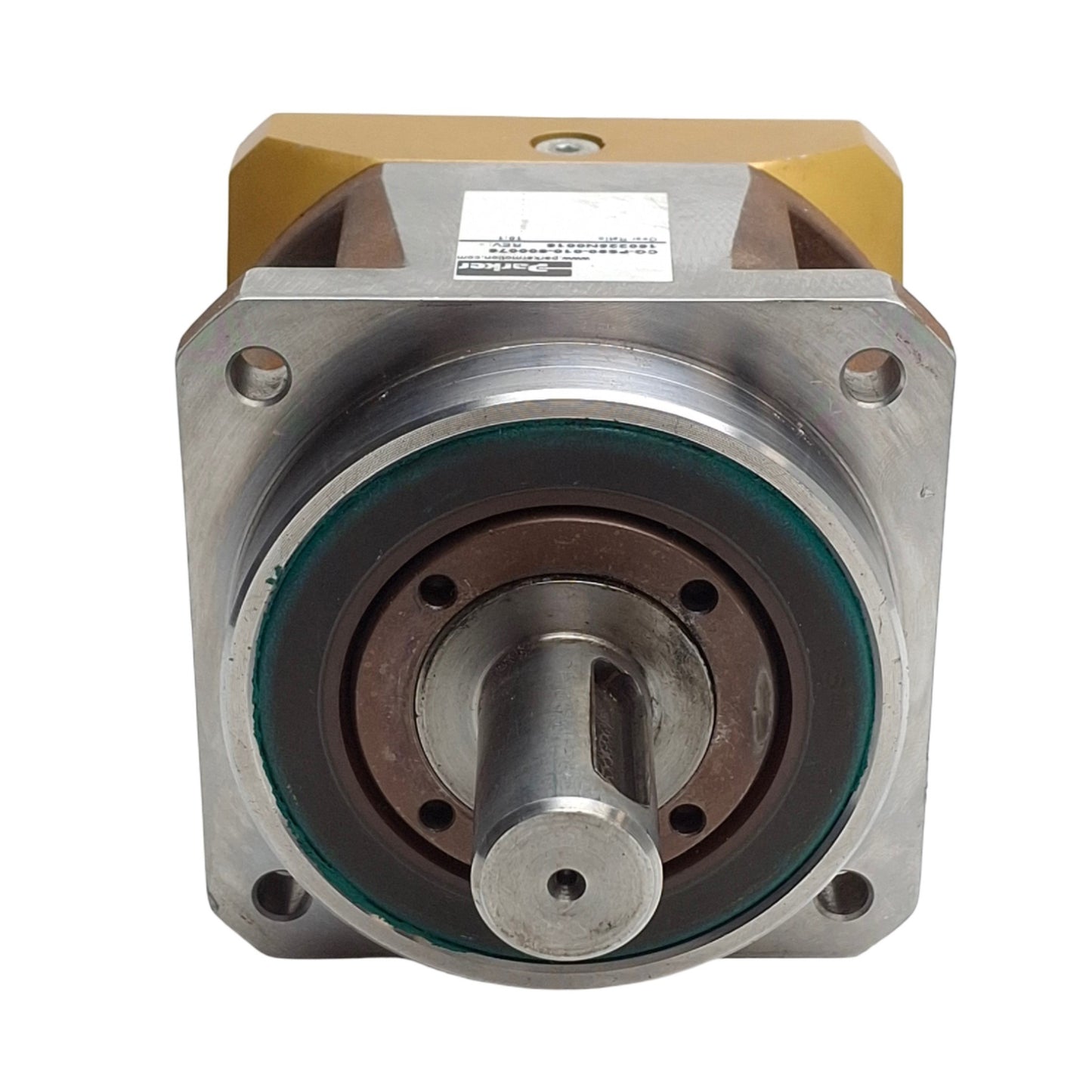 Used Parker CG-PS90-010-800076 Gen 2 Stealth Helical Planetary Gearhead 10:1, 3500RPM
