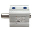 Used SMC NCQ2WB25-15D-XB6 Pneumatic Compact Cylinder, ø25mm Bore, 15mm Stroke, M5x0.8