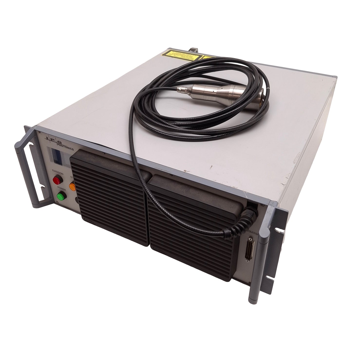 Used IPG Photonics YLR-100-SM-C Ytterbium Single-Mode Fiber Laser 100W 1070nm 120VAC