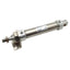 Used SMC C85N25-80 Pneumatic Cylinder, ø25mm Bore, 80mm Stroke, G1/8, 1.0MPa Max