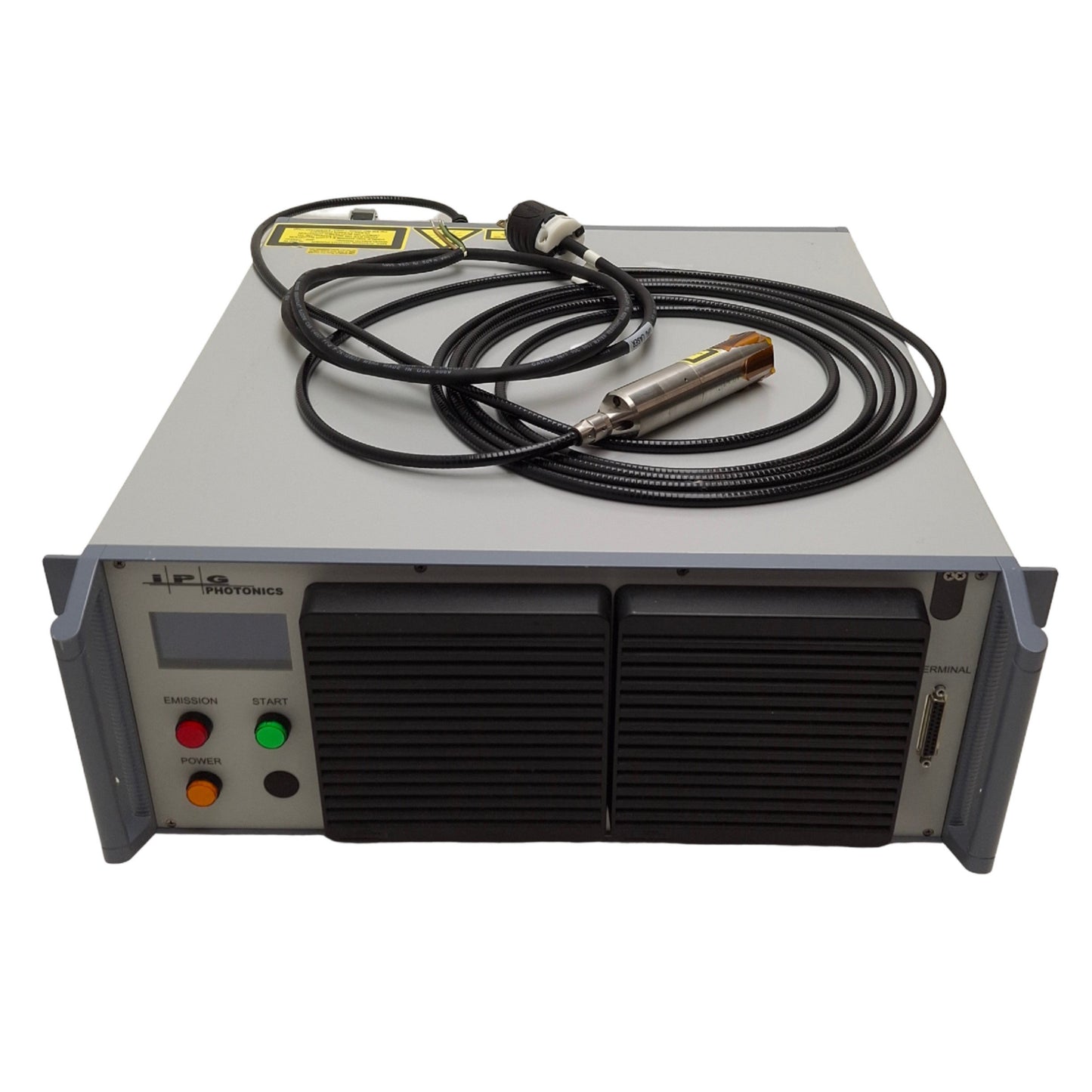 Used IPG Photonics YLR-100-SM-C Ytterbium Single-Mode Fiber Laser, 100W 1070nm 120VAC