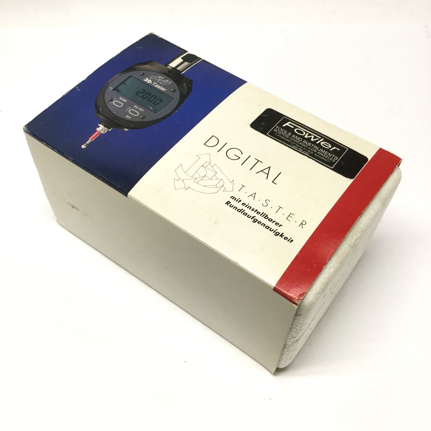 Used Fowler 54-710-000 Digital Taster Universal 3D Sensor XYZ Probe for EDM/Mill