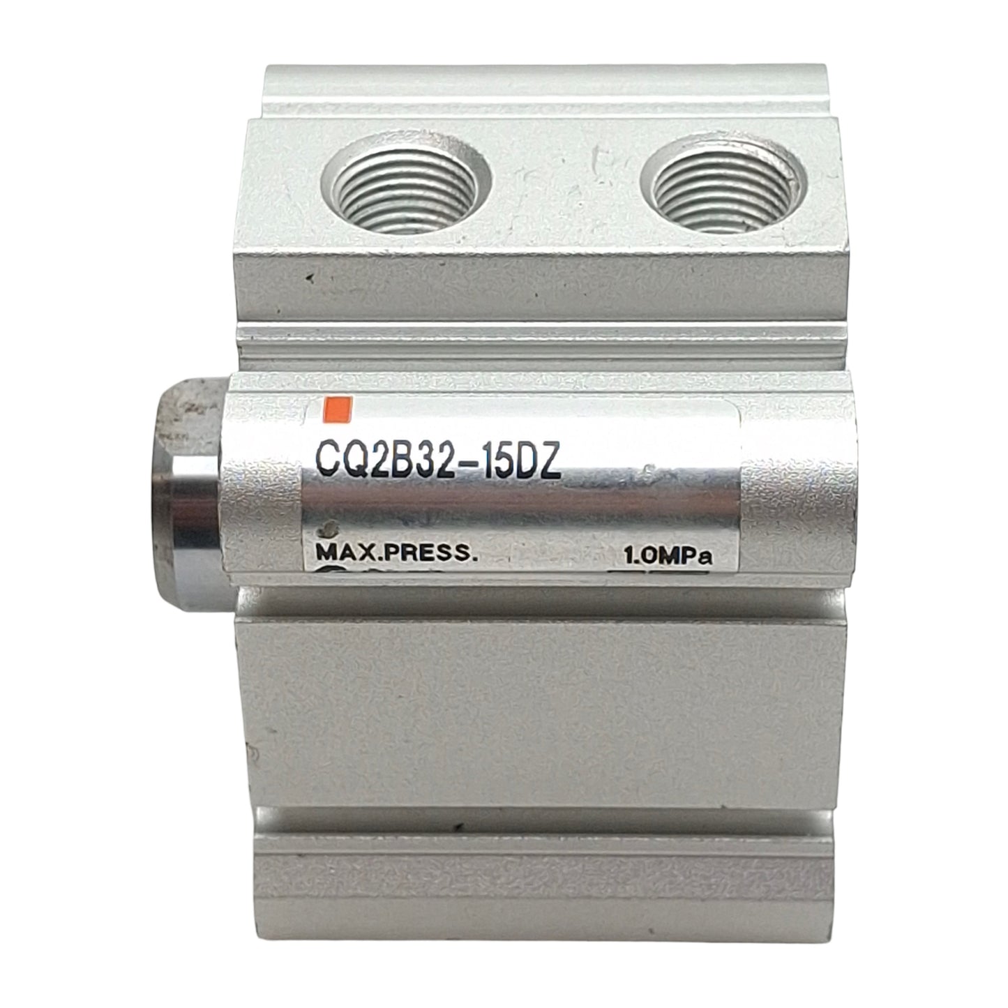 Used SMC CQ2B32-15DZ Pneumatic Compact Cylinder, ø32mm Bore, 15mm Stroke, Rc1/8, 1MPa