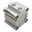 Used SMC CQ2B32-15DZ Pneumatic Compact Cylinder, ø32mm Bore, 15mm Stroke, Rc1/8, 1MPa