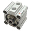 Used SMC CQ2B32-15DZ Pneumatic Compact Cylinder, ø32mm Bore, 15mm Stroke, Rc1/8, 1MPa