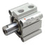 Used SMC CQ2B32-15DZ Pneumatic Compact Cylinder, ø32mm Bore, 15mm Stroke, Rc1/8, 1MPa