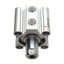 Used SMC CQ2B32-15DZ Pneumatic Compact Cylinder, ø32mm Bore, 15mm Stroke, Rc1/8, 1MPa
