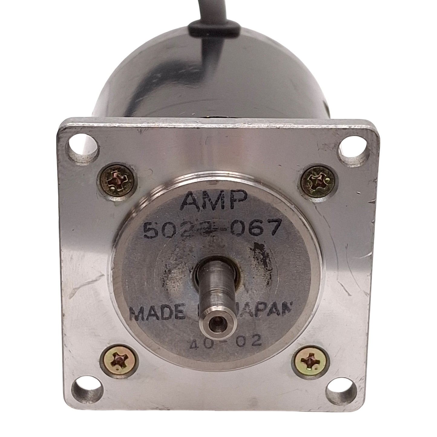 Used AMP 5023-067 Hybrid 2-Phase Stepper Motor, 1.8°, 100oz-in, ø1/4in Shaft, NEMA 23