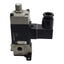 Used SMC NVS3115-0252DP Solenoid Valve, 3-Way, Rc1/4, 150psi Max, 24VDC Coil