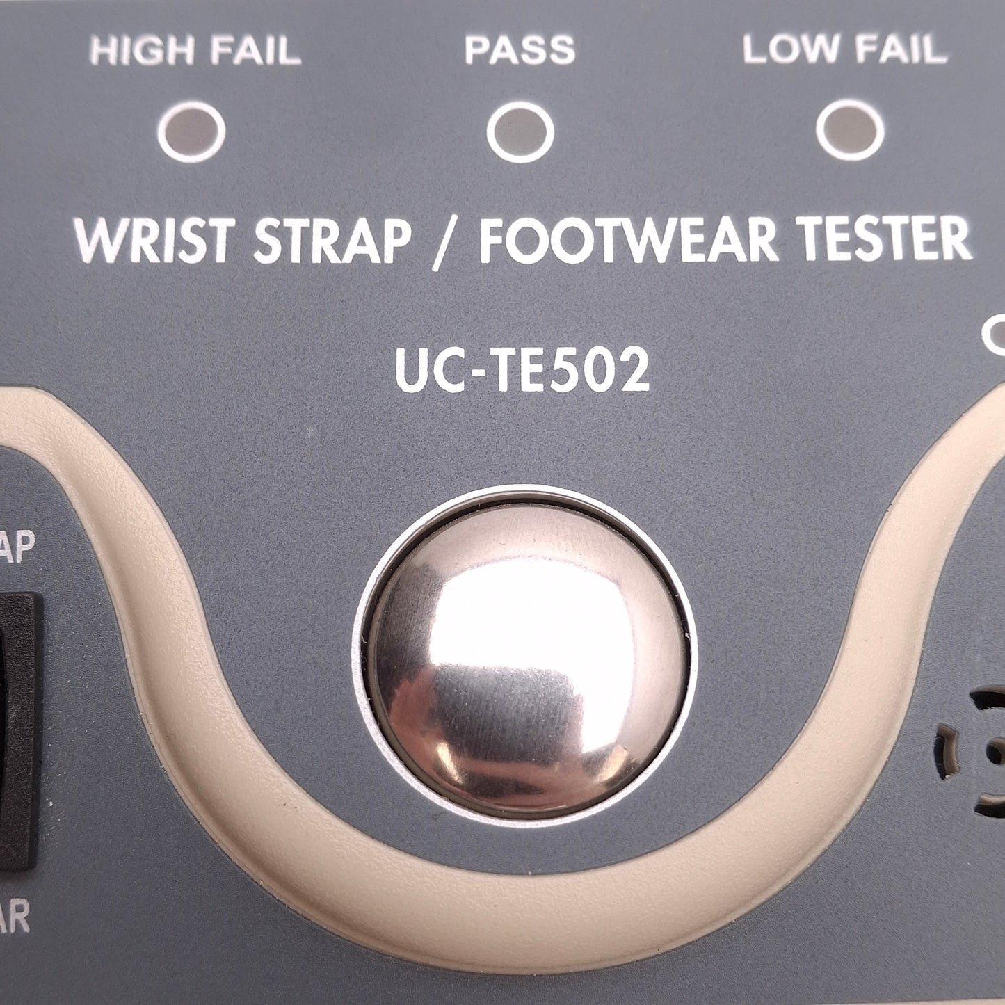 Used UCSTAT UC-TE502 Anti-Static Wrist Strap/Foot Wear Tester 750K~10M ohm Range