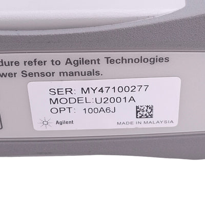 Used Agilent U2001A USB Power Sensor, 10MHz-18GHz, 1nW-100mW, USB Mini B, 20VDC