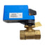 New Johnson Controls VG1241BL+9T4GGA Electric Ball Valve, 3/4in NPT, 200psi, 24VAC